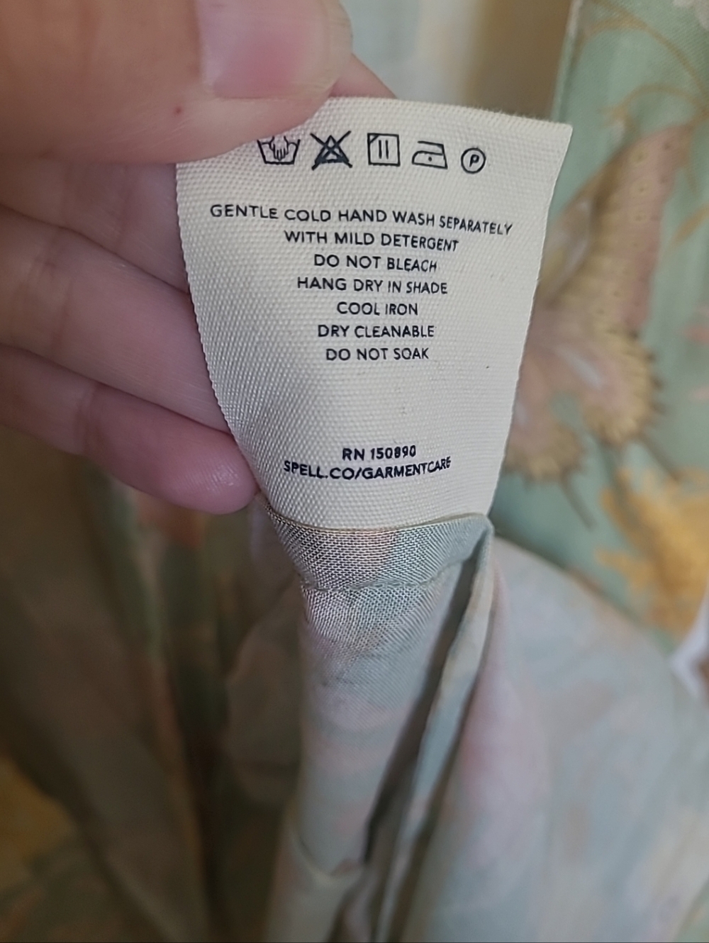 Spell Butterfly Robe; Size: S/M - Picture 9 of 12